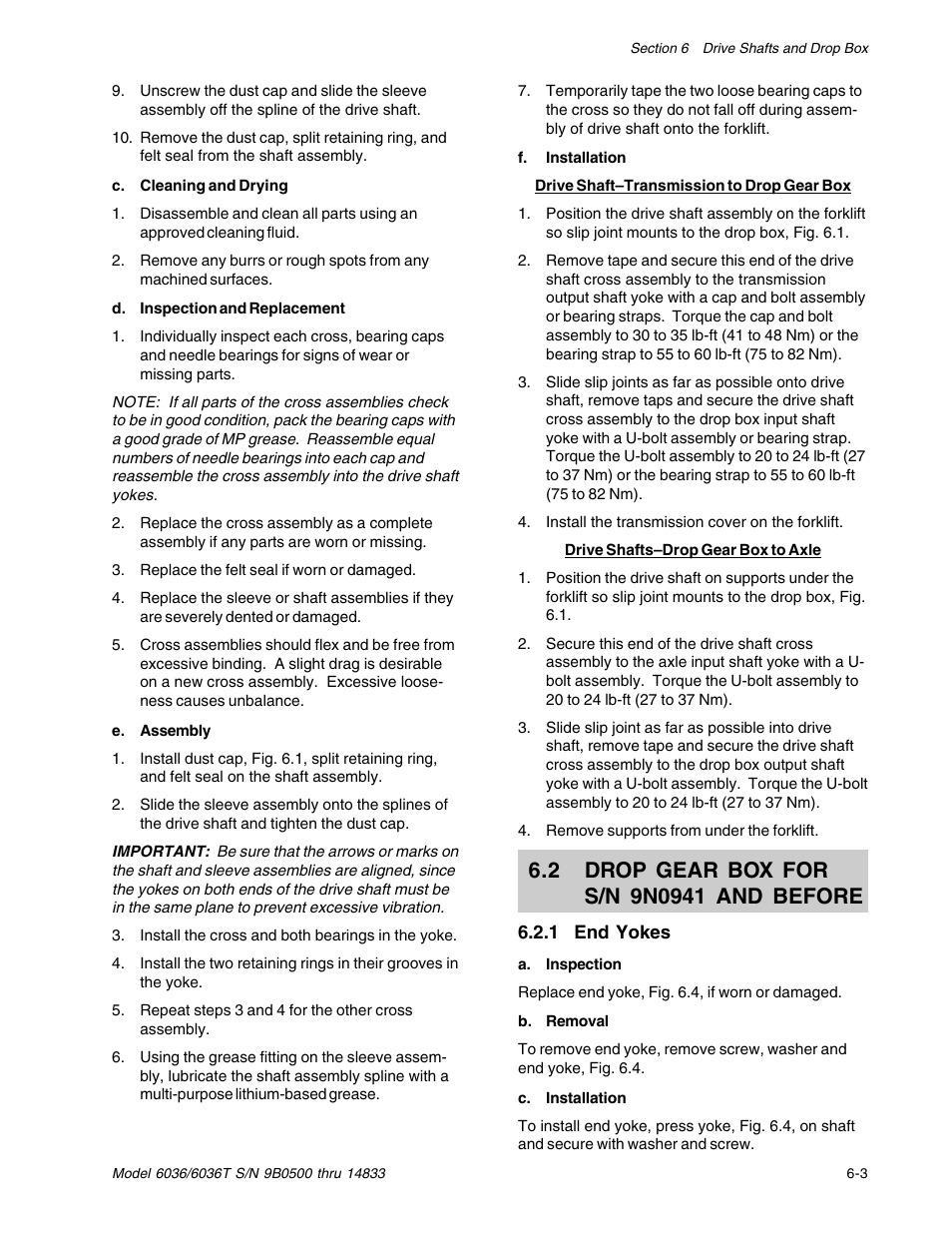 SkyTrak 6036 Service Manual User Manual | Page 81 / 342