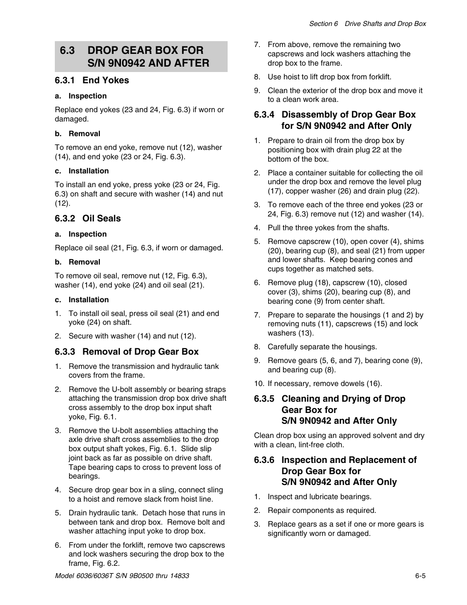 SkyTrak 6036 Service Manual User Manual | Page 83 / 342