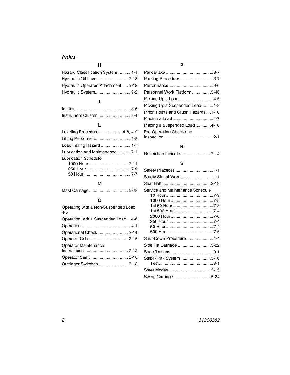 SkyTrak 10054 Operation Manual User Manual | Page 162 / 170