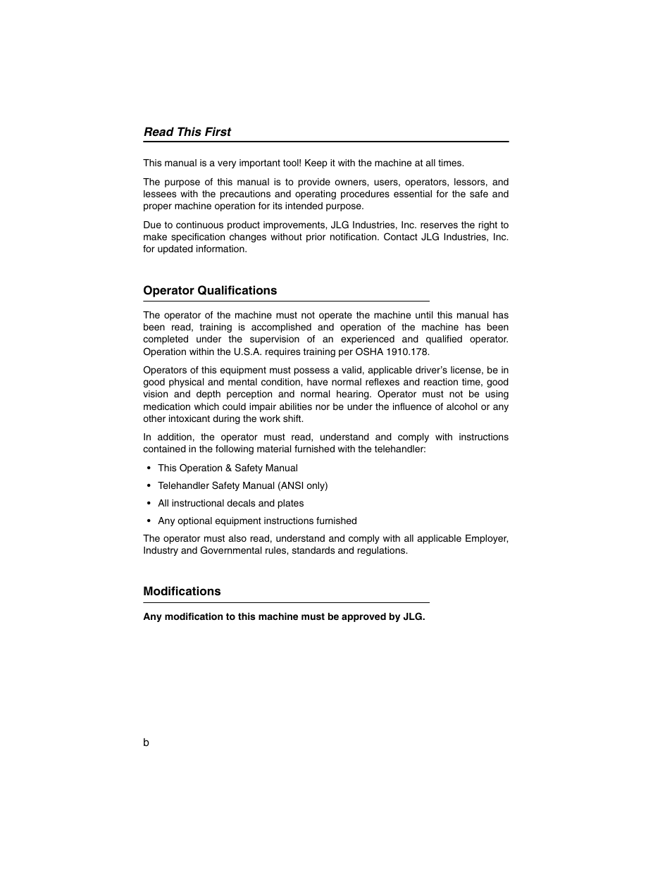 Read this first | SkyTrak 10054 Operation Manual User Manual | Page 4 / 170
