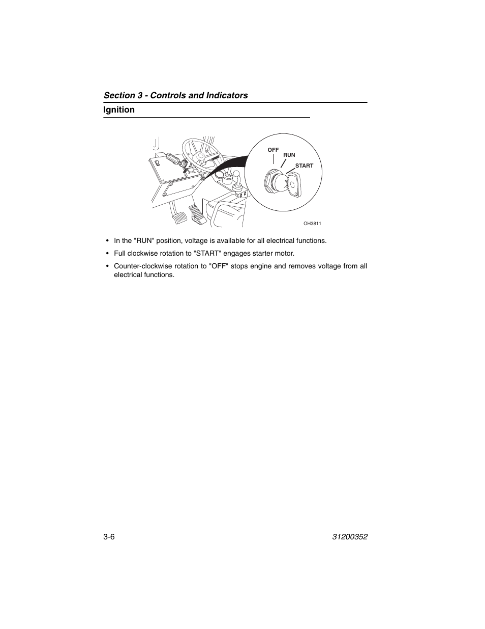 Ignition, Ignition -6 | SkyTrak 10054 Operation Manual User Manual | Page 46 / 170