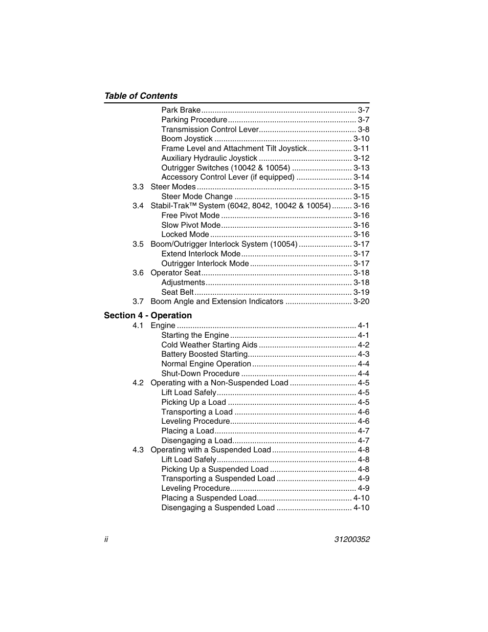 SkyTrak 10054 Operation Manual User Manual | Page 8 / 170
