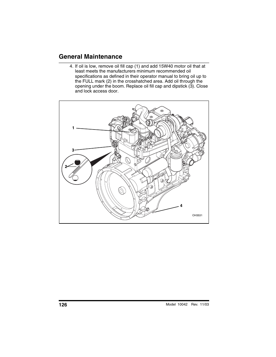 General maintenance | SkyTrak 10042 Operation Manual User Manual | Page 128 / 196