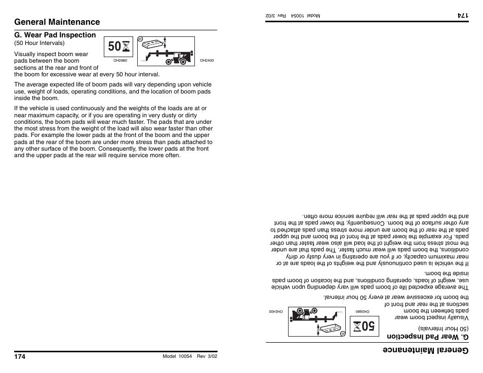 General maintenance, General main tenan ce | SkyTrak 10054 Operation Manual User Manual | Page 176 / 200