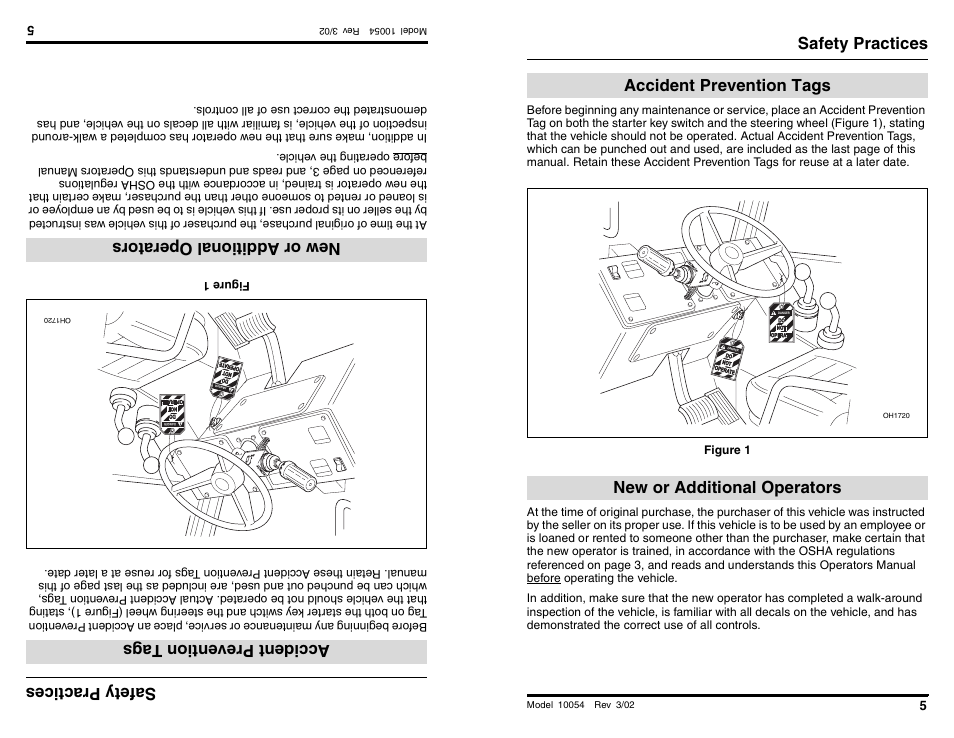 Safetypr actices, Safety practices | SkyTrak 10054 Operation Manual User Manual | Page 7 / 200