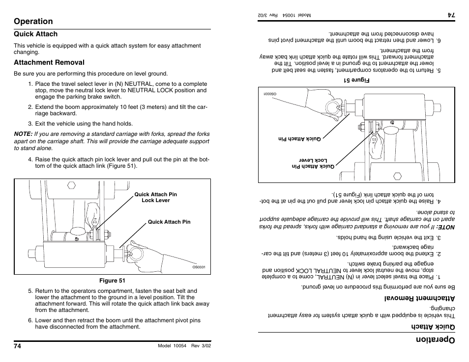 Operation, Operati on | SkyTrak 10054 Operation Manual User Manual | Page 76 / 200