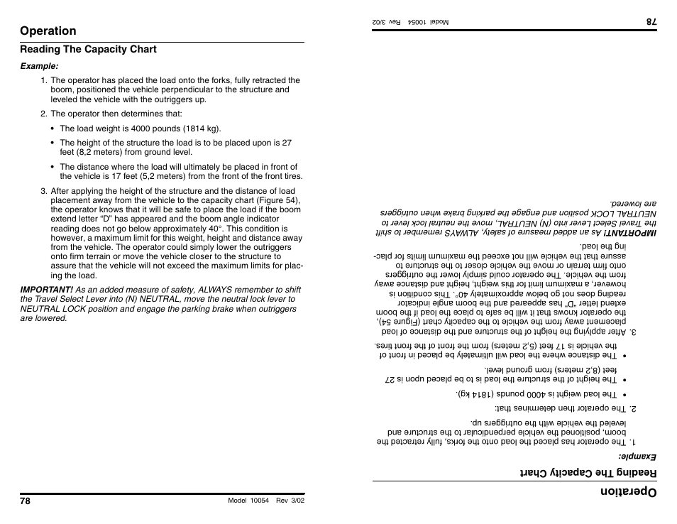 Operation, Operati on | SkyTrak 10054 Operation Manual User Manual | Page 80 / 200