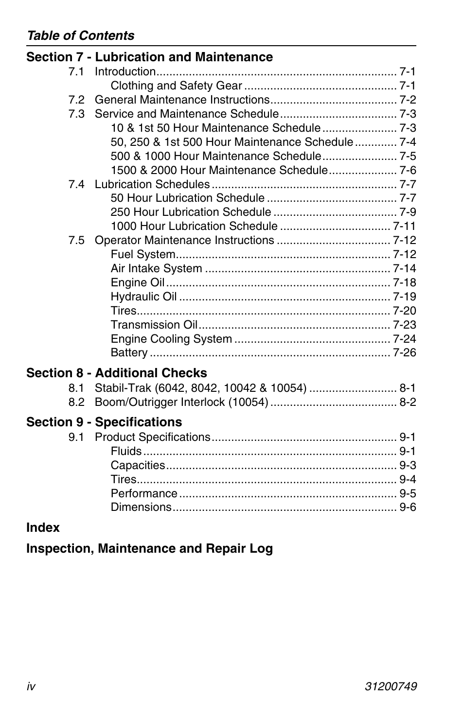 SkyTrak 6036 Operation Manual User Manual | Page 10 / 154