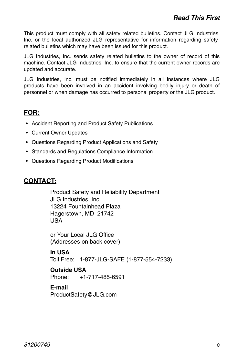 SkyTrak 6036 Operation Manual User Manual | Page 5 / 154