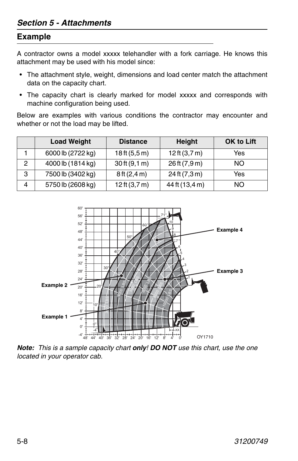 Example, Example -8 | SkyTrak 6036 Operation Manual User Manual | Page 78 / 154