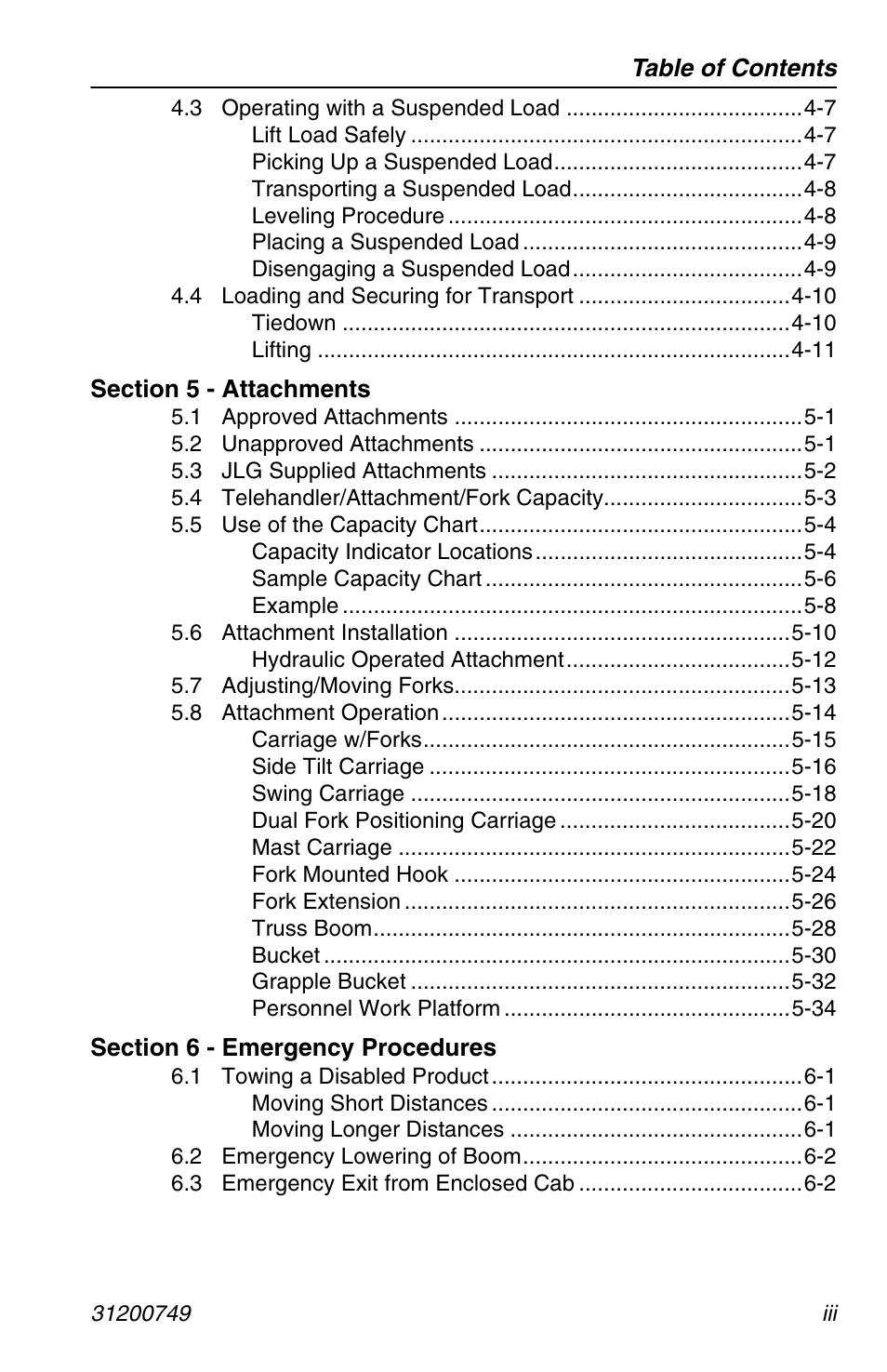SkyTrak 6036 Operation Manual User Manual | Page 9 / 154