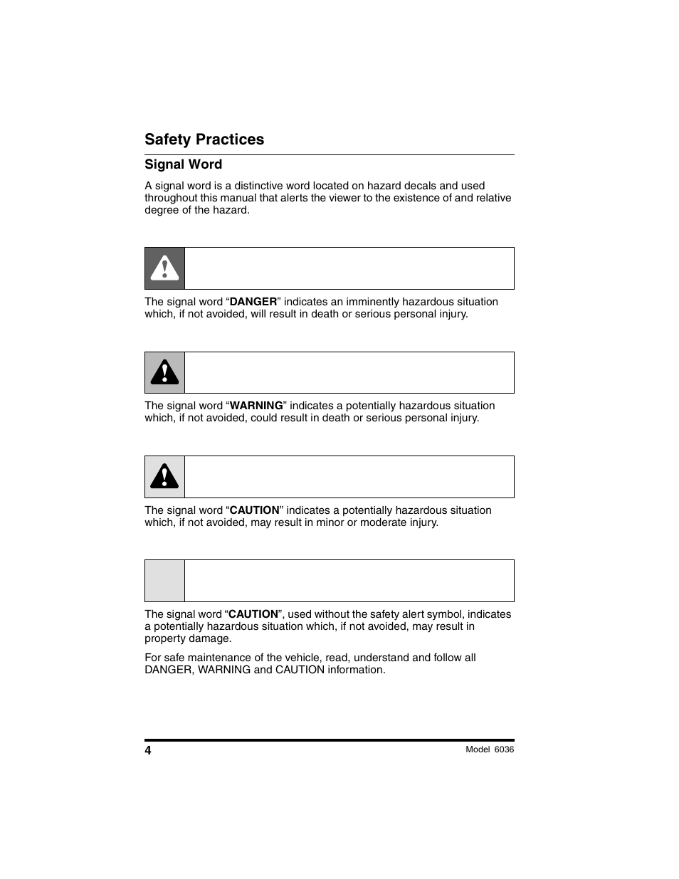 Danger: warning: caution: caution | SkyTrak 6036 Operation Manual User Manual | Page 10 / 180