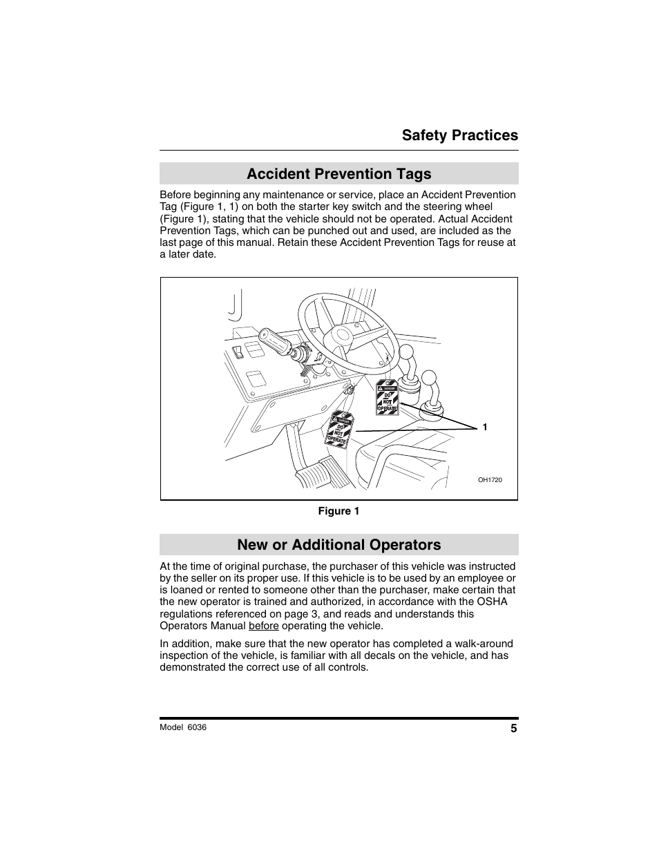 Safety practices | SkyTrak 6036 Operation Manual User Manual | Page 11 / 180