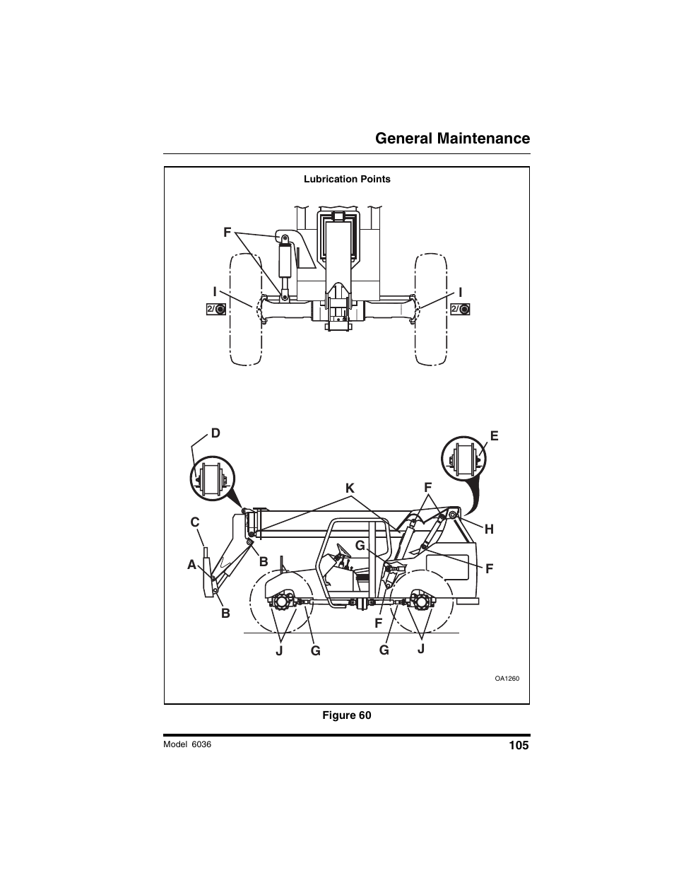 General maintenance | SkyTrak 6036 Operation Manual User Manual | Page 111 / 180