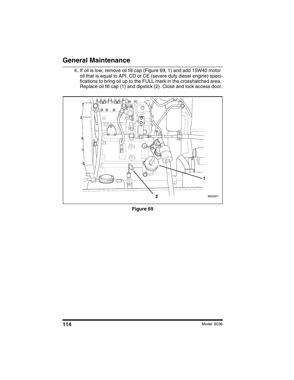 General maintenance | SkyTrak 6036 Operation Manual User Manual | Page 120 / 180