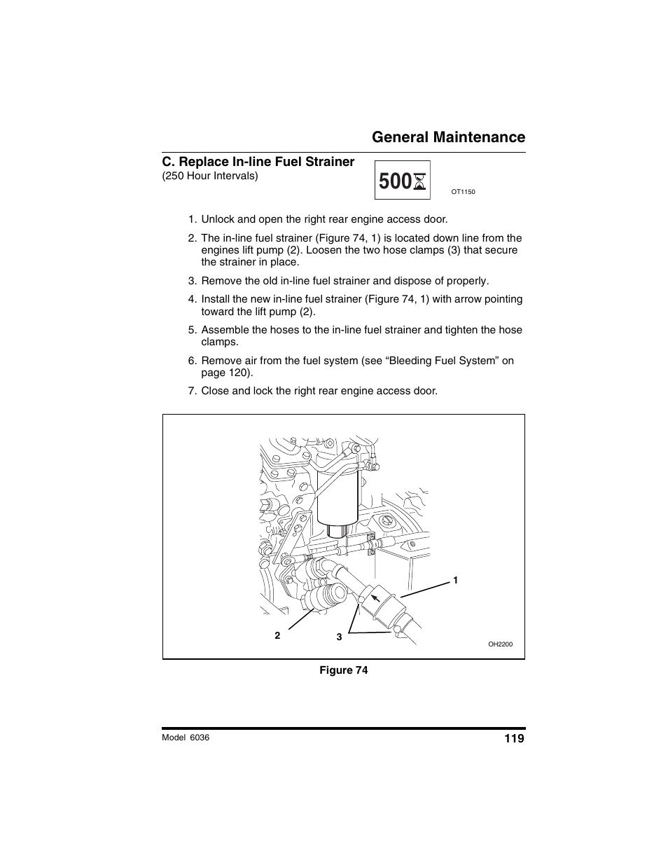 General maintenance | SkyTrak 6036 Operation Manual User Manual | Page 125 / 180