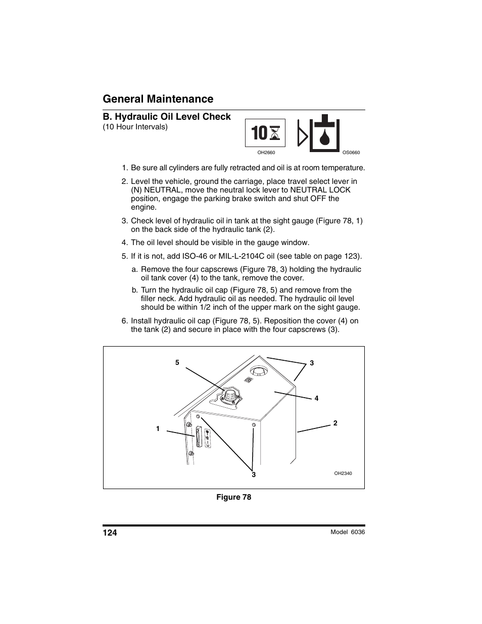 General maintenance | SkyTrak 6036 Operation Manual User Manual | Page 130 / 180