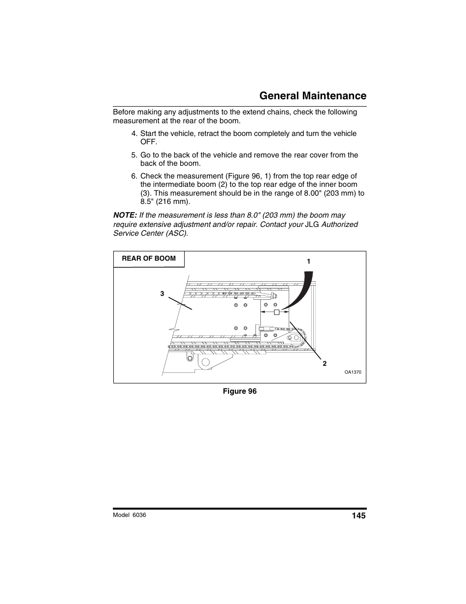 General maintenance | SkyTrak 6036 Operation Manual User Manual | Page 151 / 180