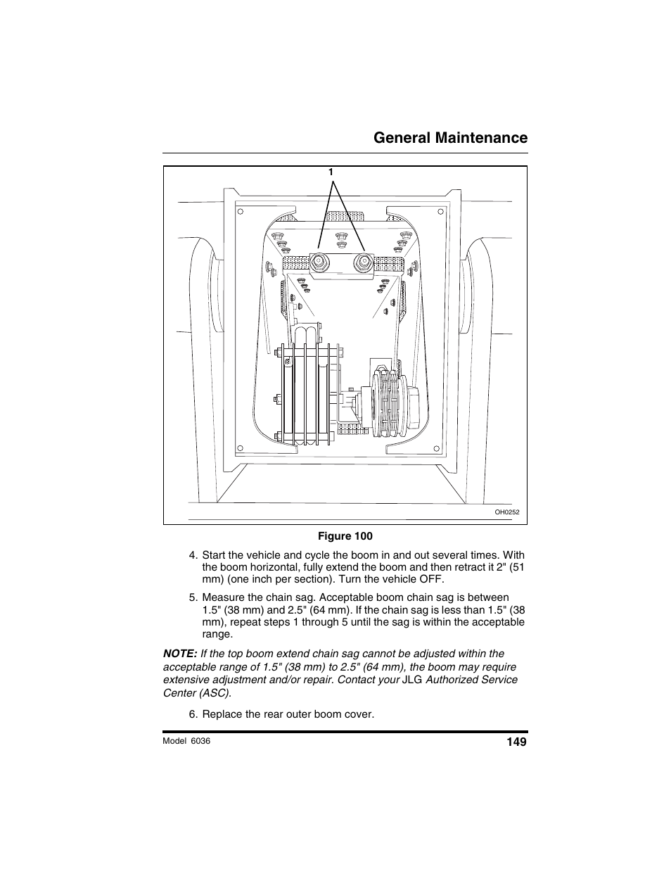 General maintenance | SkyTrak 6036 Operation Manual User Manual | Page 155 / 180