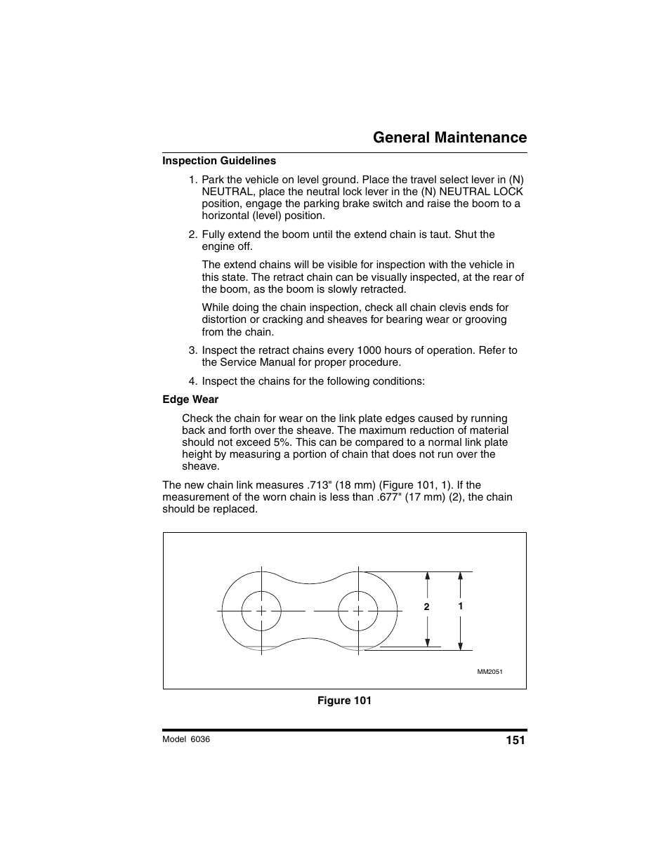 General maintenance | SkyTrak 6036 Operation Manual User Manual | Page 157 / 180
