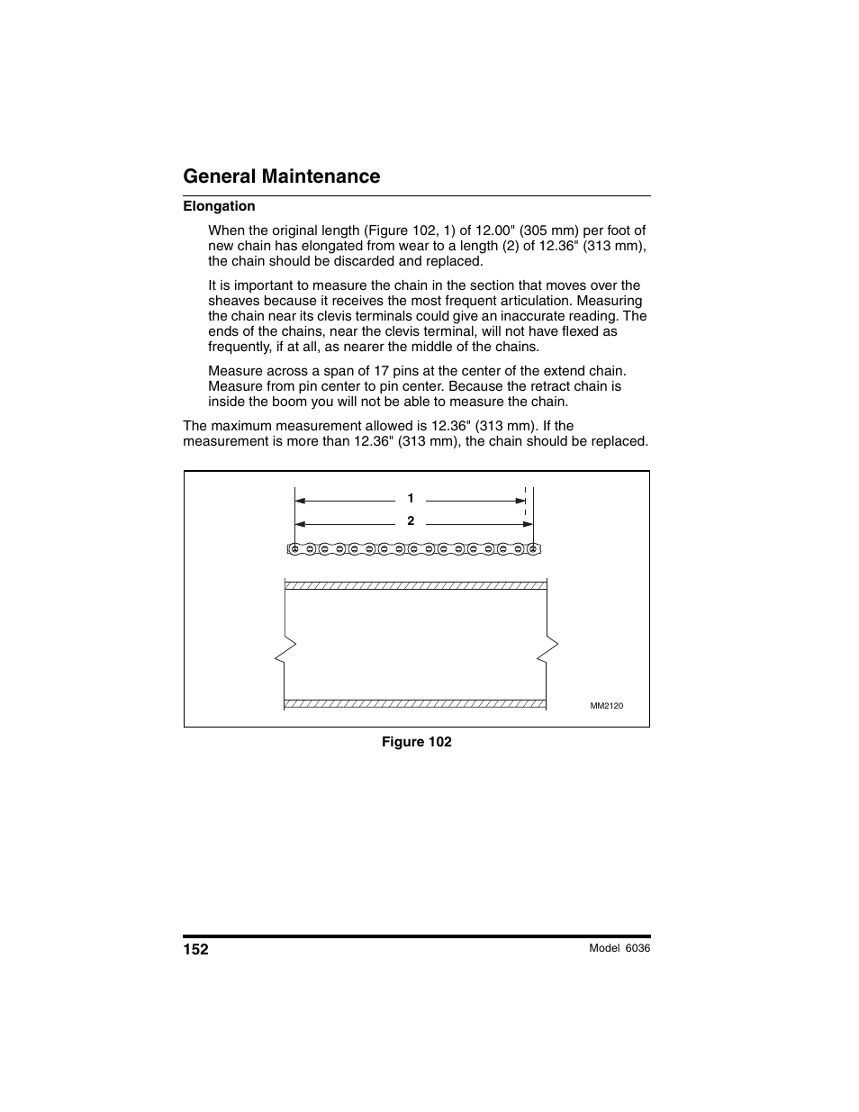 General maintenance | SkyTrak 6036 Operation Manual User Manual | Page 158 / 180
