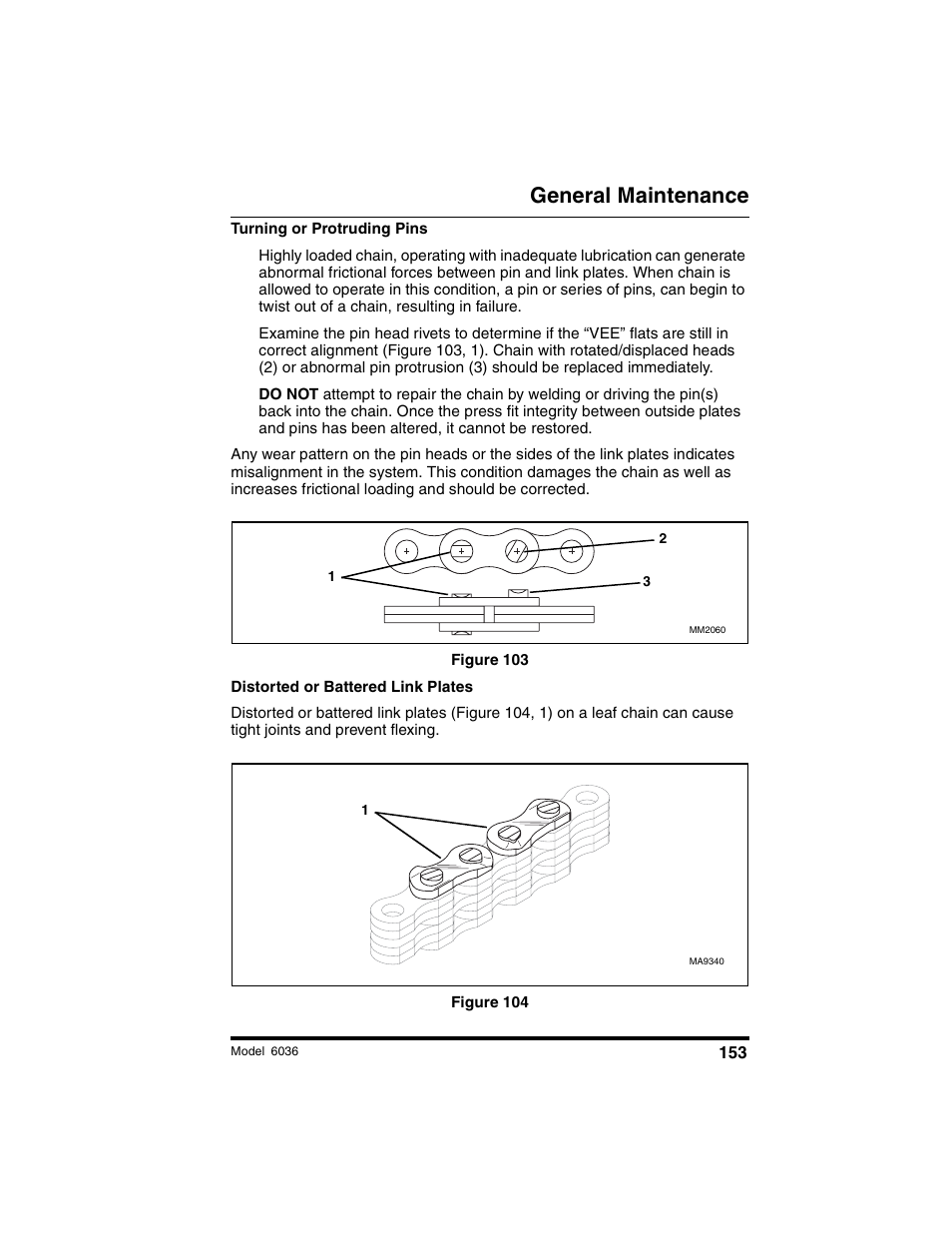 General maintenance | SkyTrak 6036 Operation Manual User Manual | Page 159 / 180