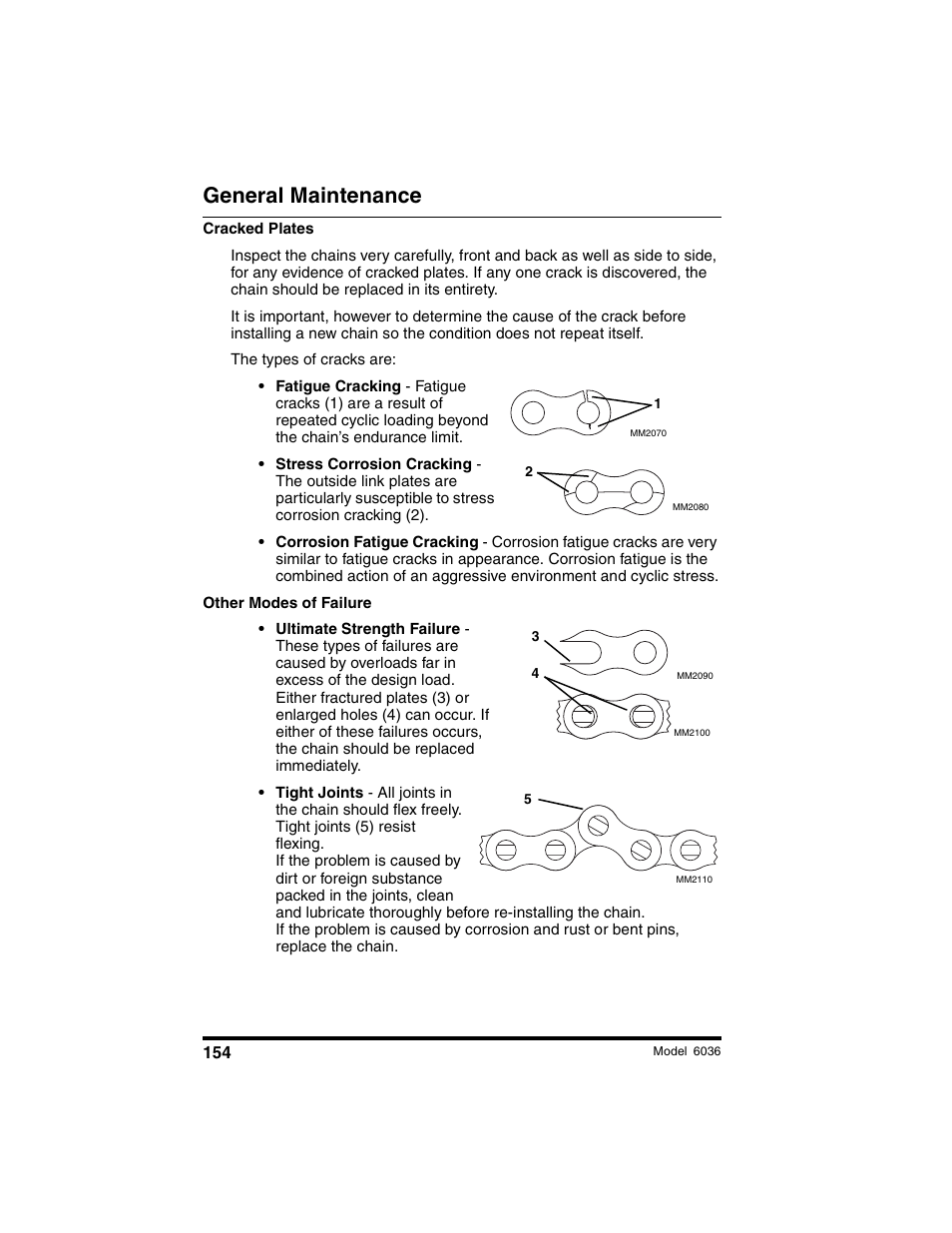 General maintenance | SkyTrak 6036 Operation Manual User Manual | Page 160 / 180