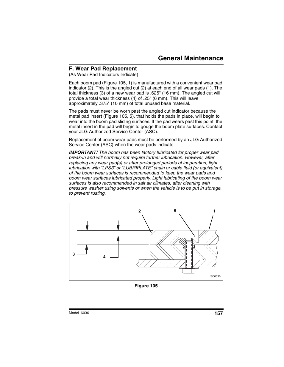 General maintenance | SkyTrak 6036 Operation Manual User Manual | Page 163 / 180