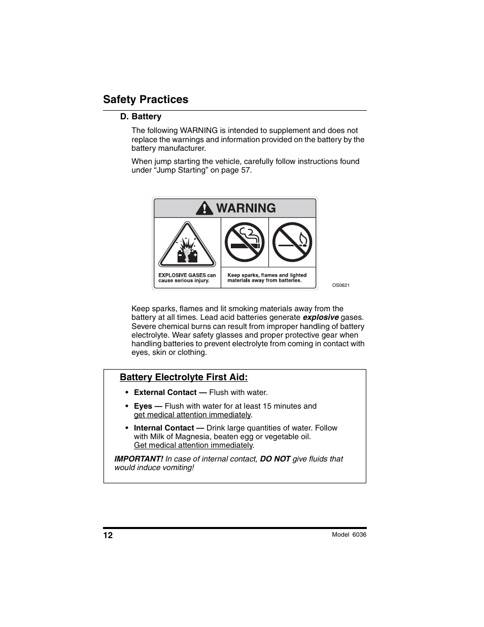 Safety practices | SkyTrak 6036 Operation Manual User Manual | Page 18 / 180