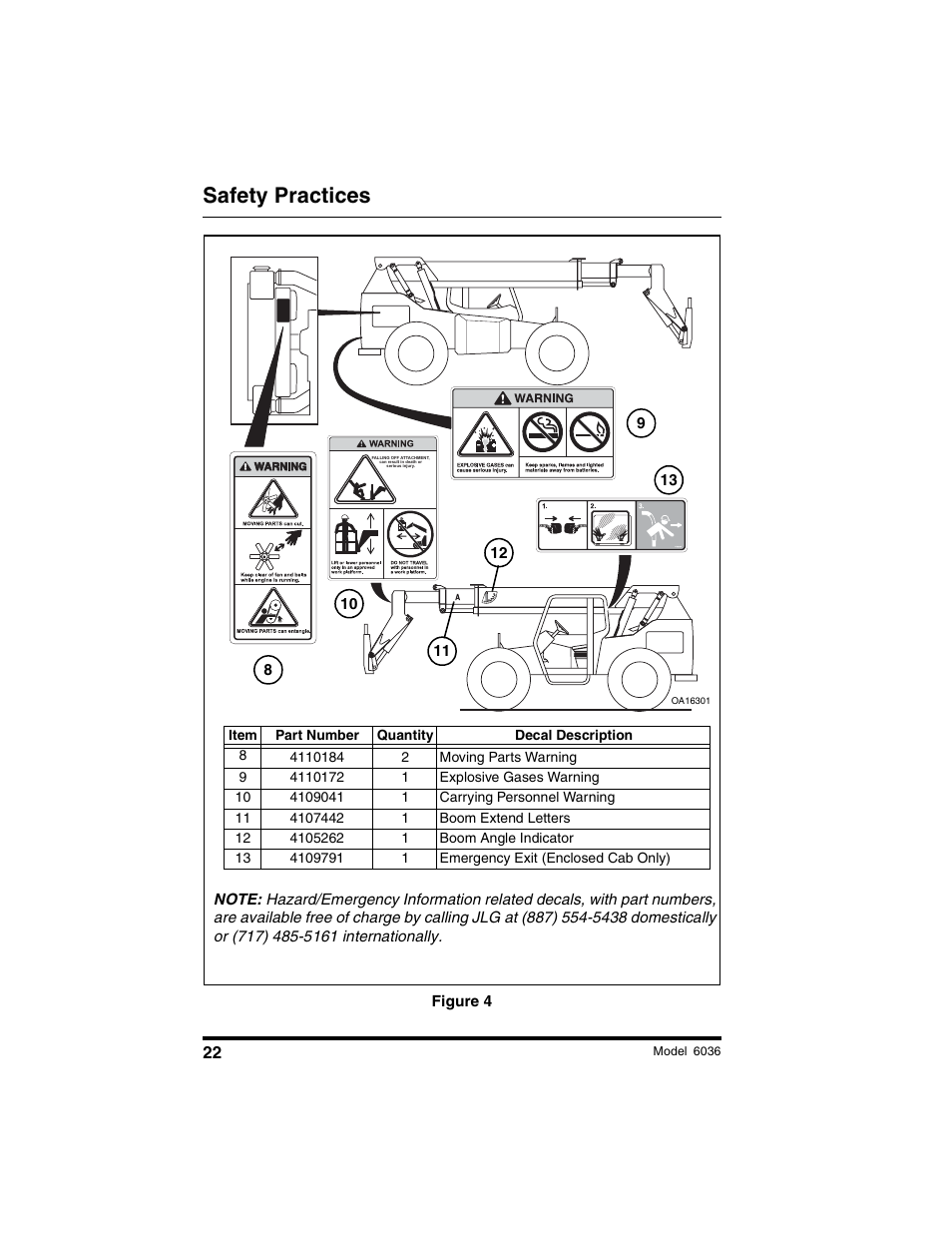 Safety practices | SkyTrak 6036 Operation Manual User Manual | Page 28 / 180