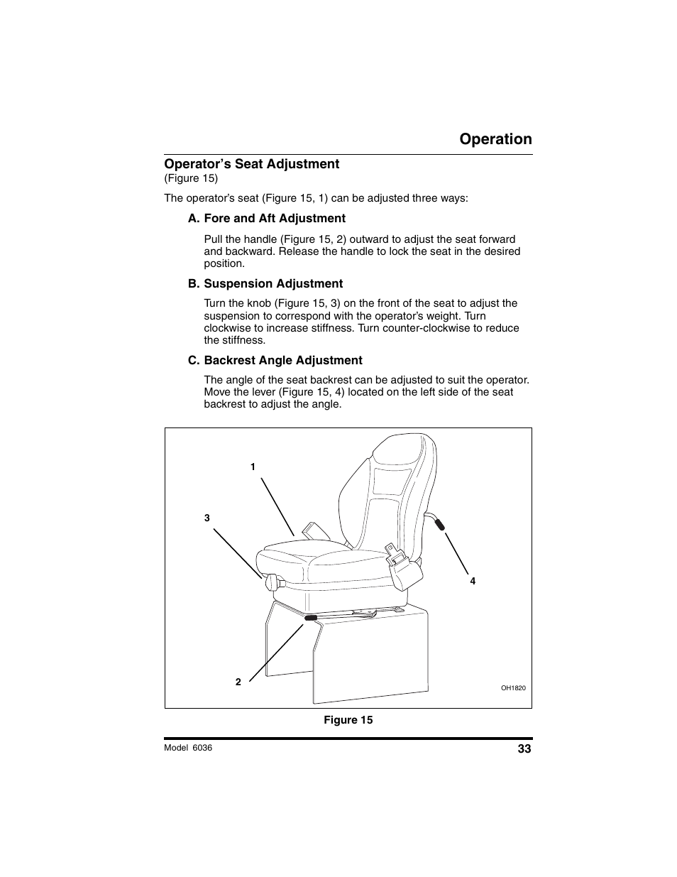 Operation | SkyTrak 6036 Operation Manual User Manual | Page 39 / 180