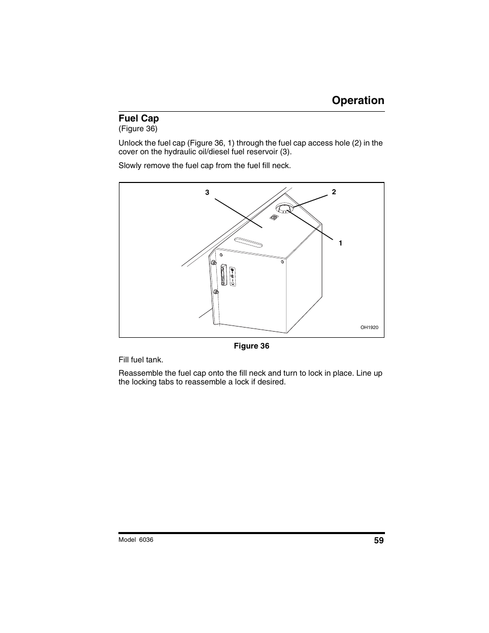 Operation | SkyTrak 6036 Operation Manual User Manual | Page 65 / 180