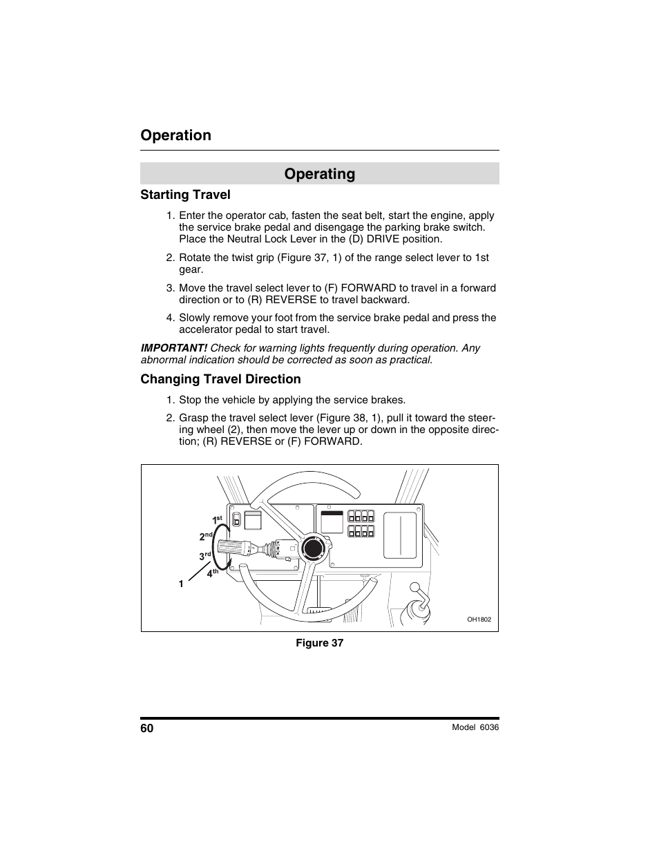 Operation, Operating | SkyTrak 6036 Operation Manual User Manual | Page 66 / 180