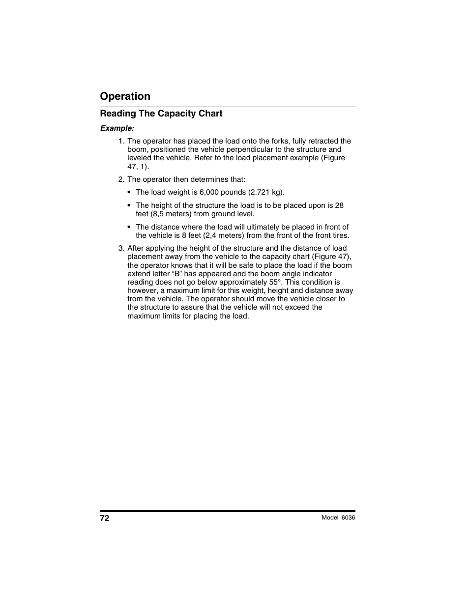Operation | SkyTrak 6036 Operation Manual User Manual | Page 78 / 180