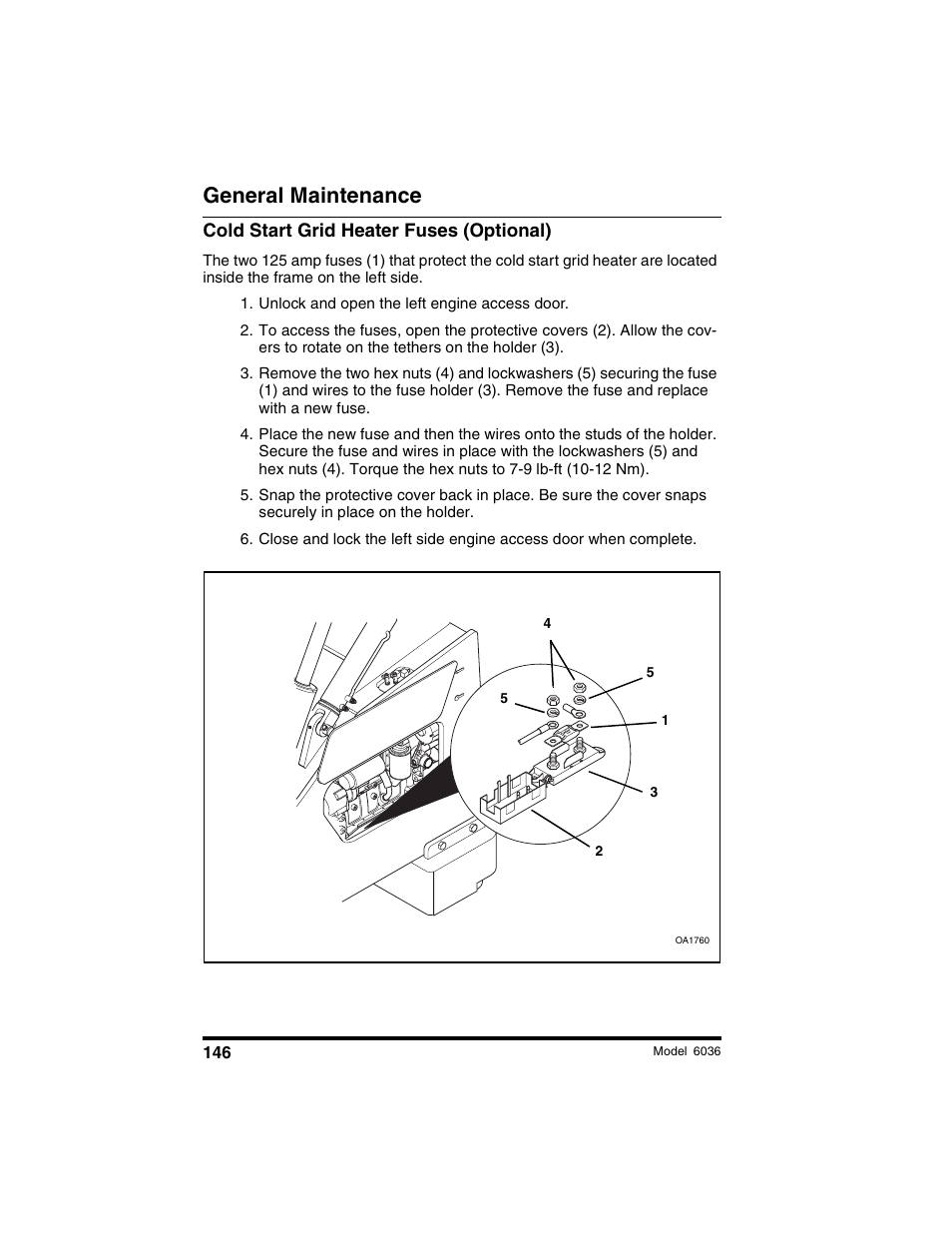 General maintenance | SkyTrak 6036 Tier II Operation Manual User Manual | Page 152 / 188