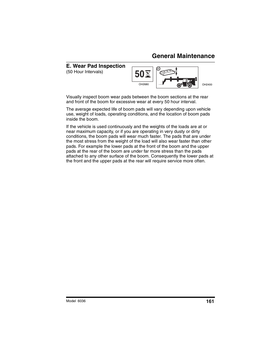 General maintenance | SkyTrak 6036 Tier II Operation Manual User Manual | Page 167 / 188