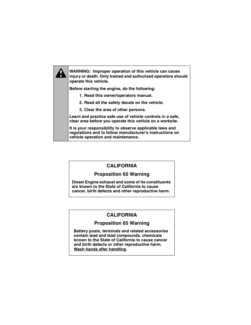 SkyTrak 6036 Tier II Operation Manual User Manual | Page 2 / 188