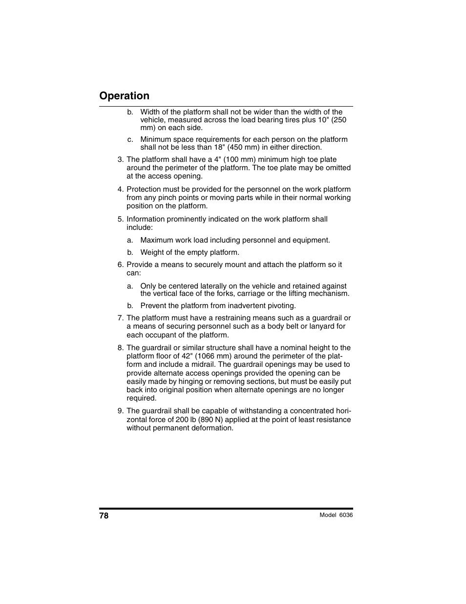 Operation | SkyTrak 6036 Tier II Operation Manual User Manual | Page 84 / 188