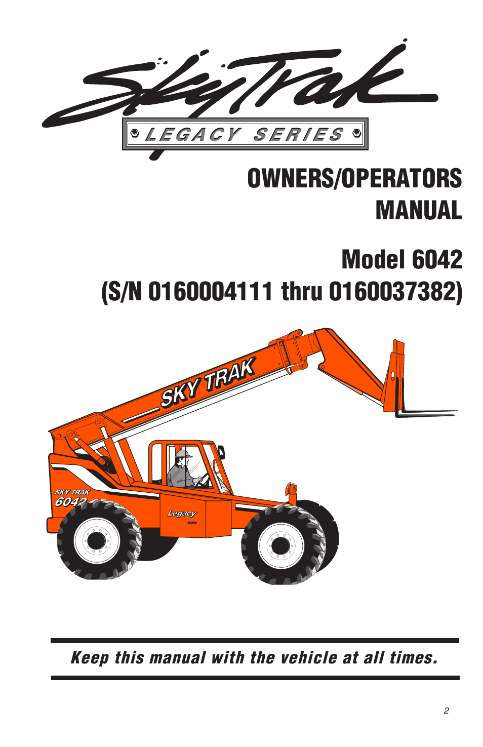 SkyTrak 6042 Operation Manual User Manual | 196 pages