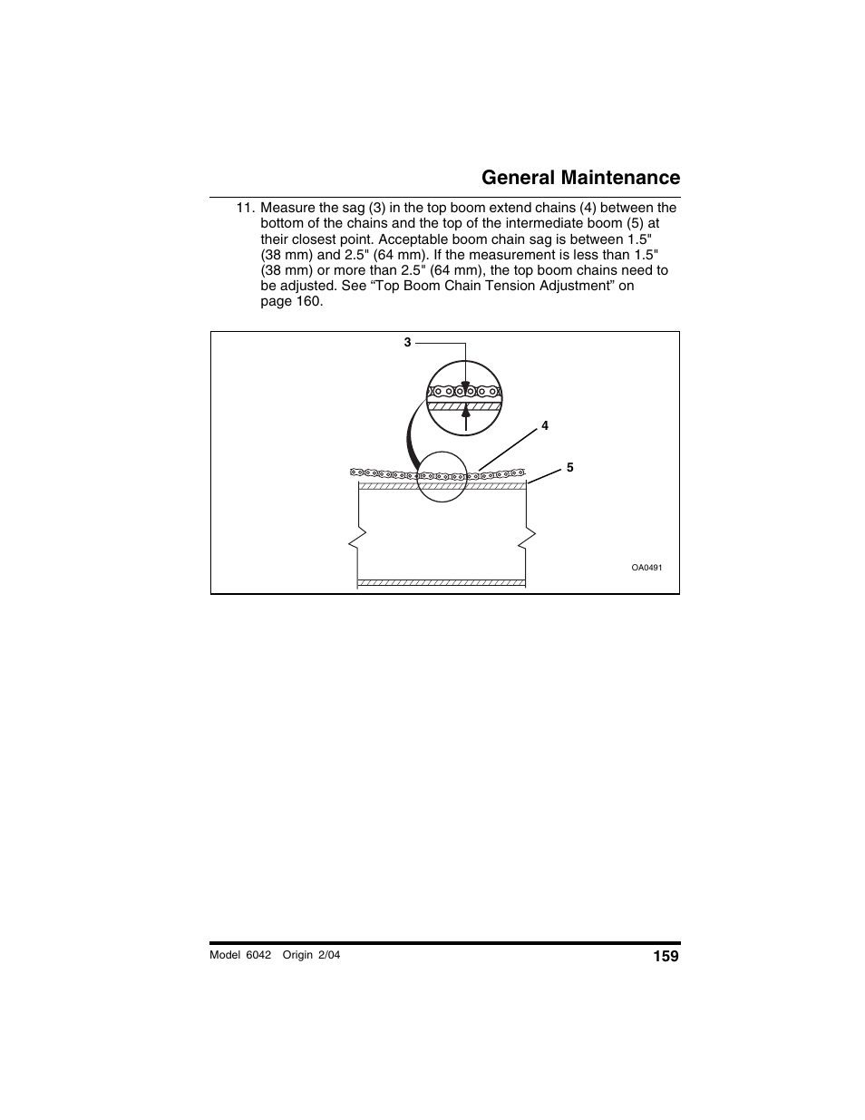 General maintenance | SkyTrak 6042 Operation Manual User Manual | Page 161 / 196