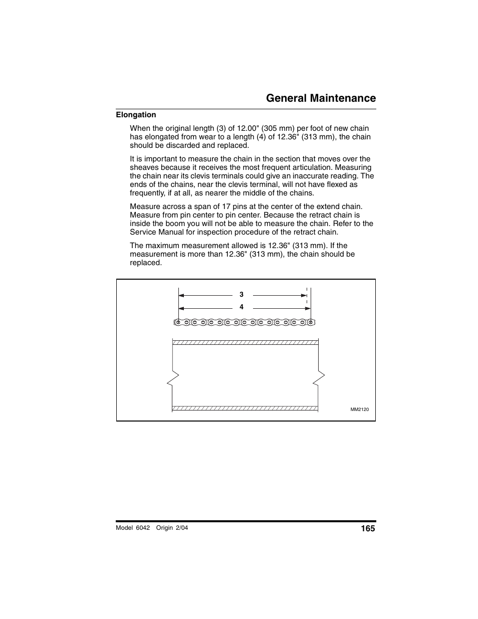 General maintenance | SkyTrak 6042 Operation Manual User Manual | Page 167 / 196