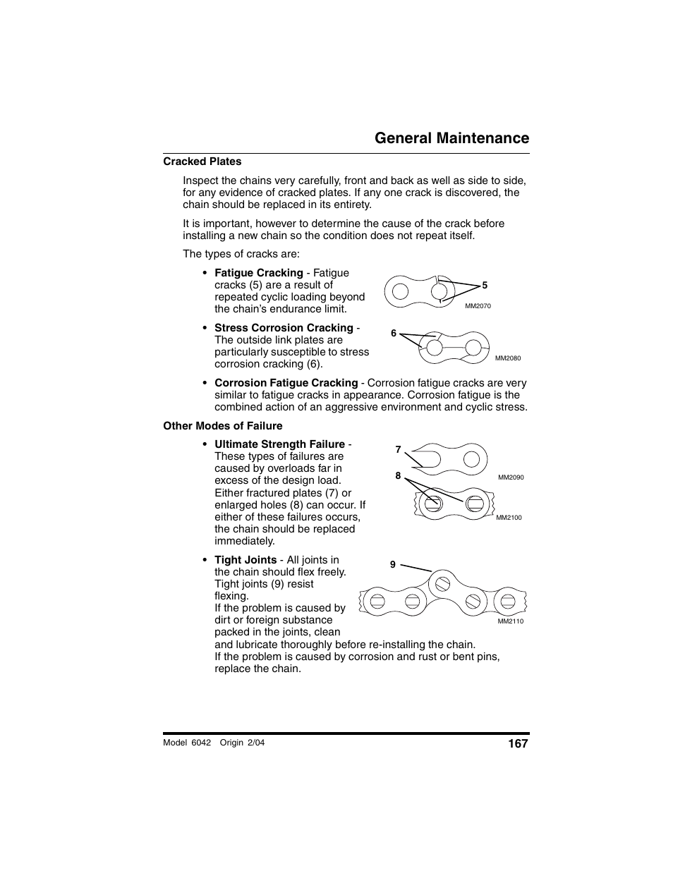 General maintenance | SkyTrak 6042 Operation Manual User Manual | Page 169 / 196