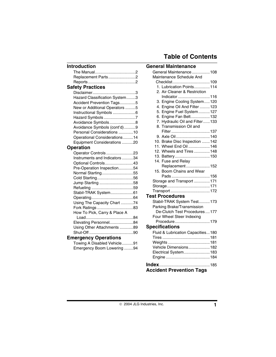 SkyTrak 6042 Operation Manual User Manual | Page 3 / 196