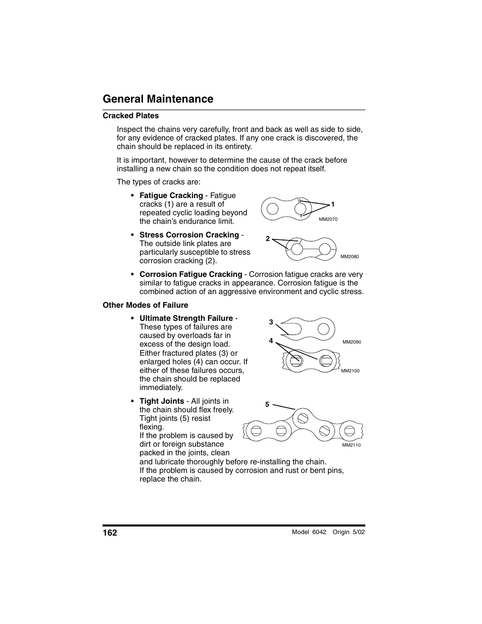 General maintenance | SkyTrak 6042 Operation Manual User Manual | Page 164 / 188