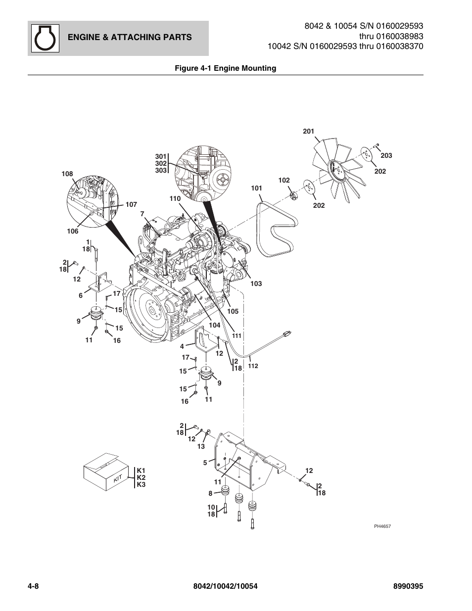 SkyTrak 10042 Parts Manual User Manual | Page 116 / 590