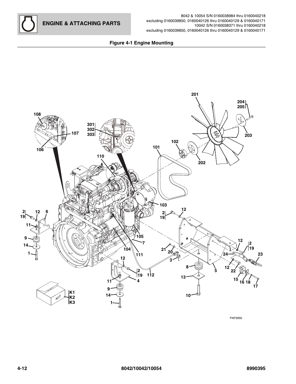SkyTrak 10042 Parts Manual User Manual | Page 120 / 590