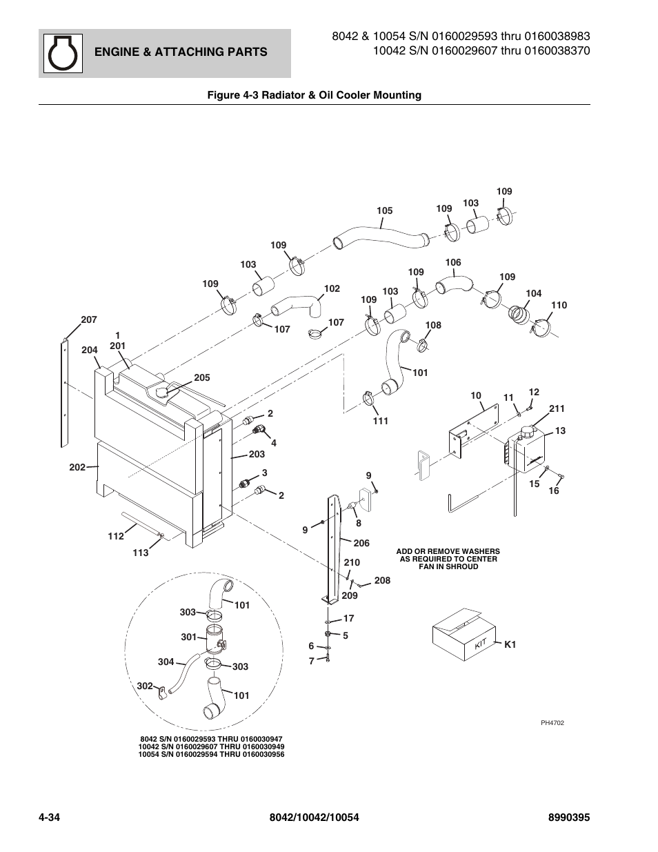 SkyTrak 10042 Parts Manual User Manual | Page 142 / 590