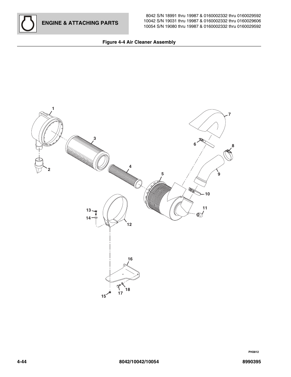 SkyTrak 10042 Parts Manual User Manual | Page 152 / 590