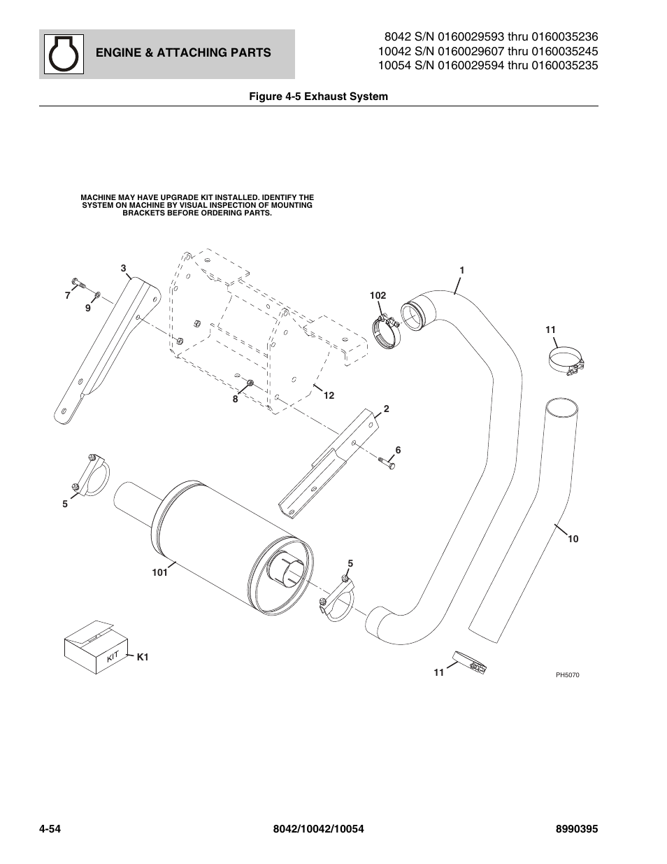 SkyTrak 10042 Parts Manual User Manual | Page 162 / 590