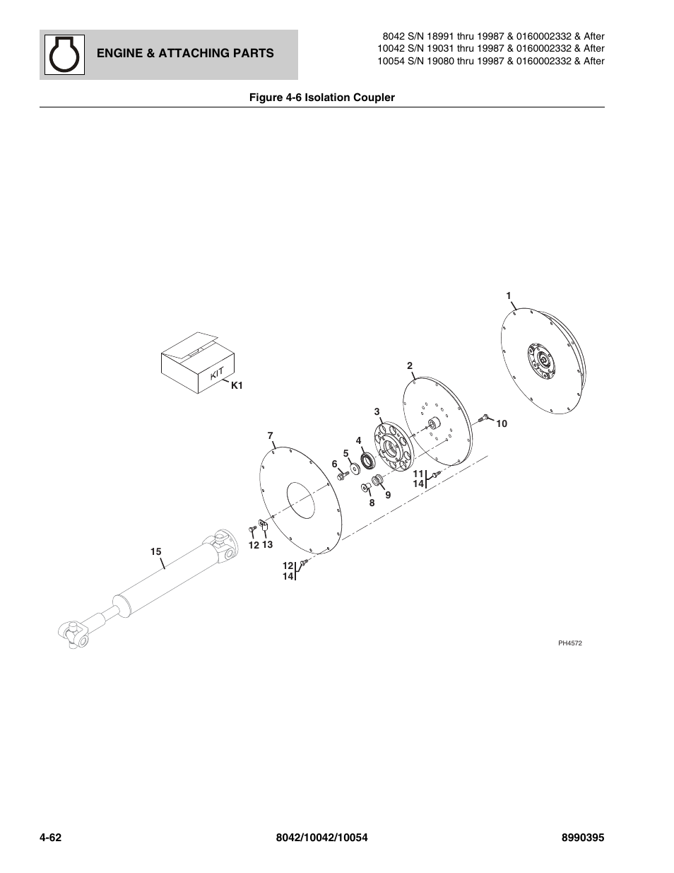 SkyTrak 10042 Parts Manual User Manual | Page 170 / 590